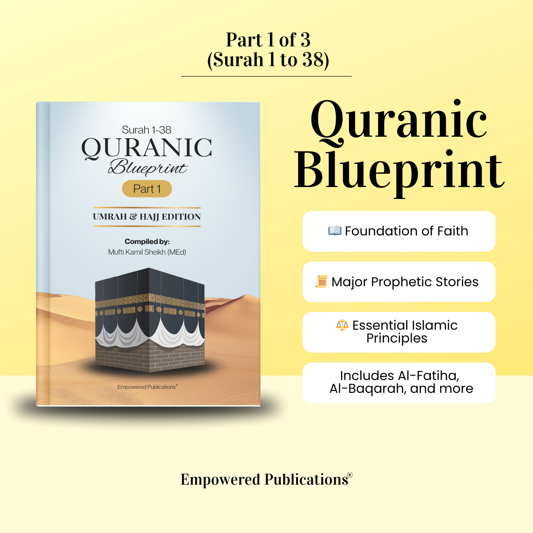 Quranic Blueprint - Umrah & Hajj Edition (A6 Size)