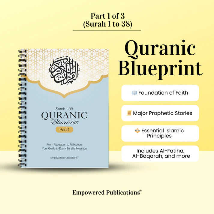 Quranic Blueprint - Complete Package (3 Books + 3 Journals + Full Video Course)