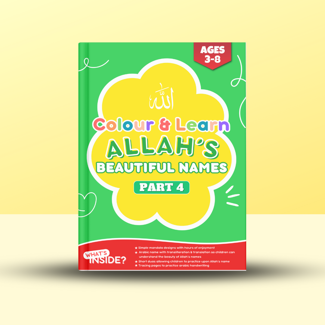 Colour & Learn Allah's Beautiful Names - Kids Edition