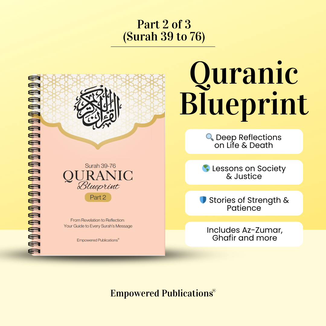 Quranic Blueprint - Complete Package (3 Books + 3 Journals + Full Video Course)