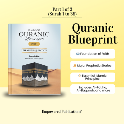 Quranic Blueprint - Umrah & Hajj Edition (A6 Size)
