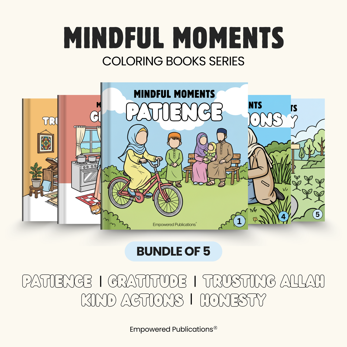 Mindful Moments - Colouring Book Bundle of 10