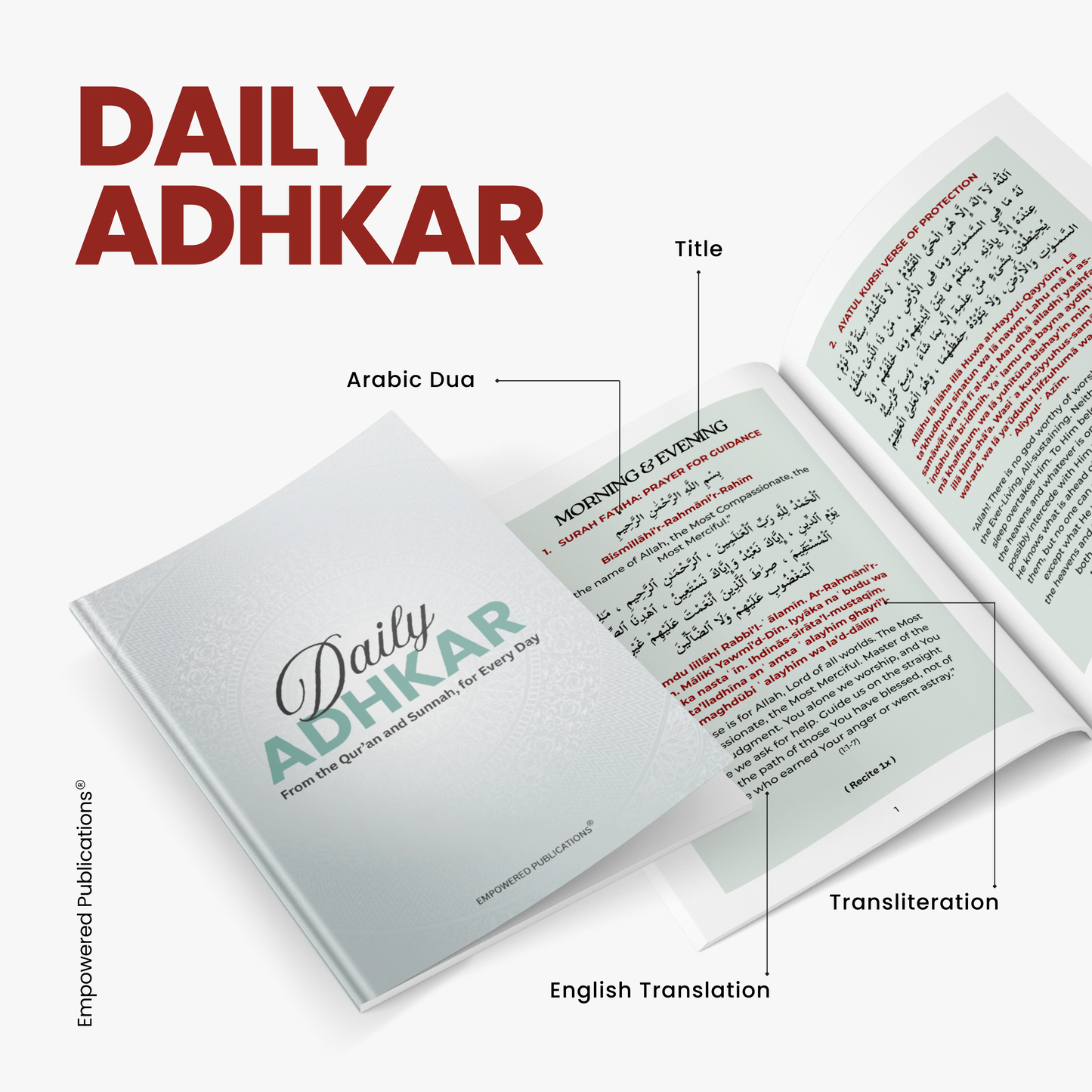 Dua Book Collection - Bundle of 11 (A6 Pocket Size)