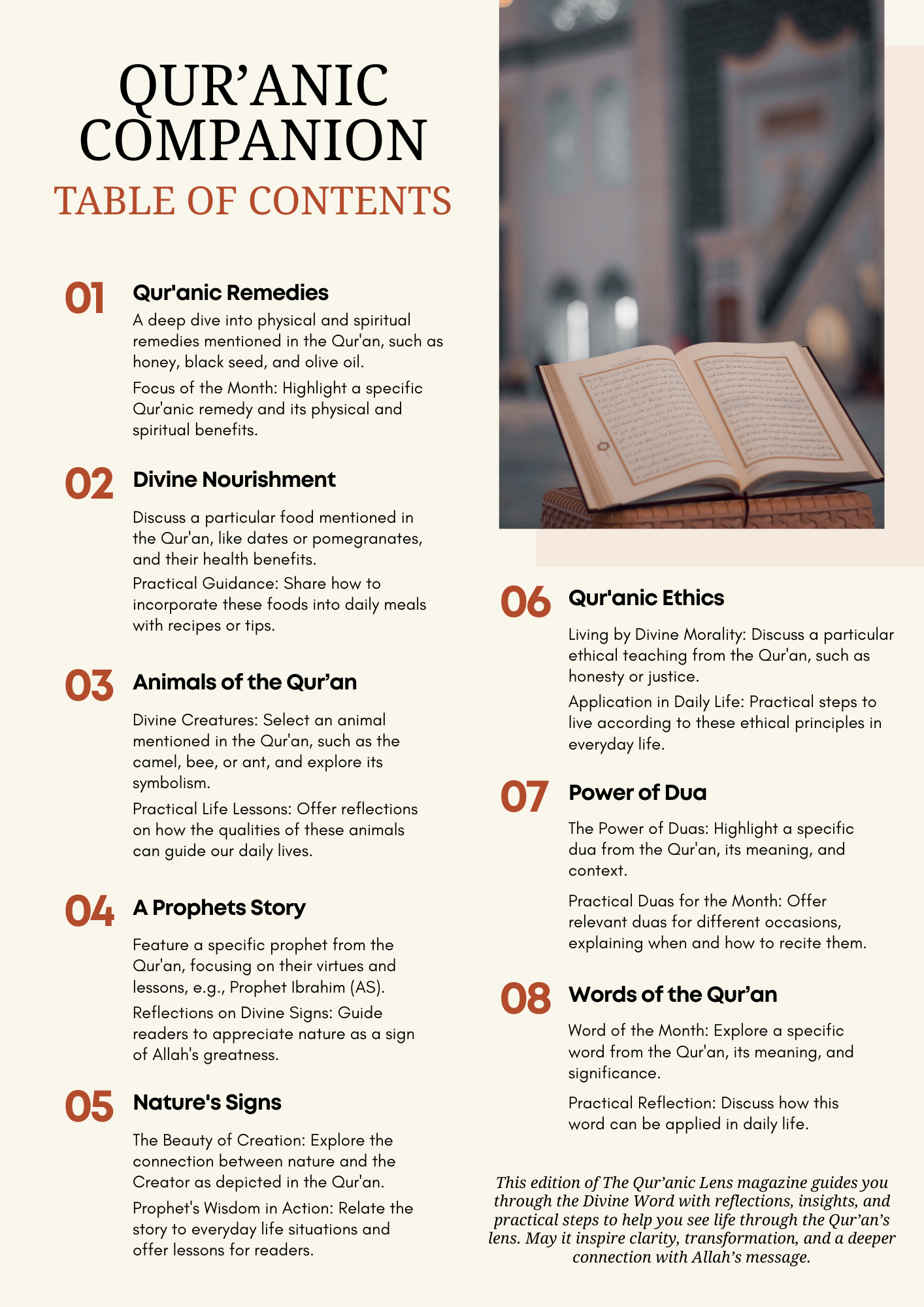 The Quranic Companion - Monthly E-Magazine