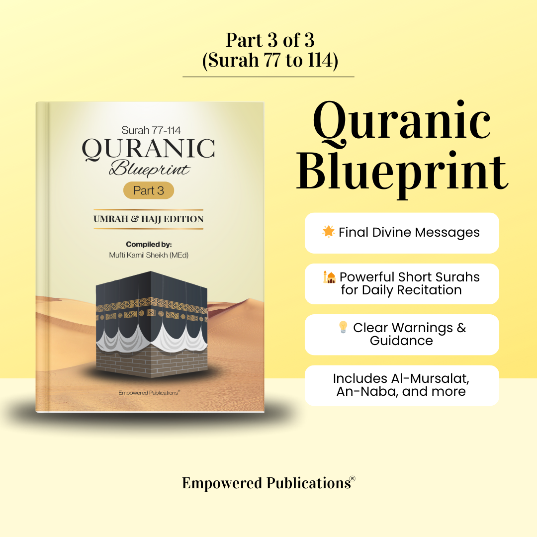 Quranic Blueprint - Umrah & Hajj Edition (A6 Size)